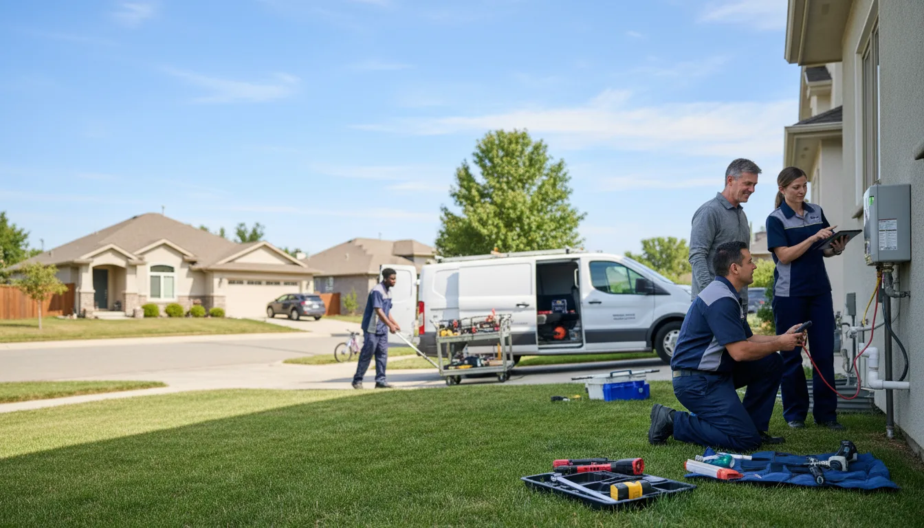 Tankless water heater service in Metamora, OH
